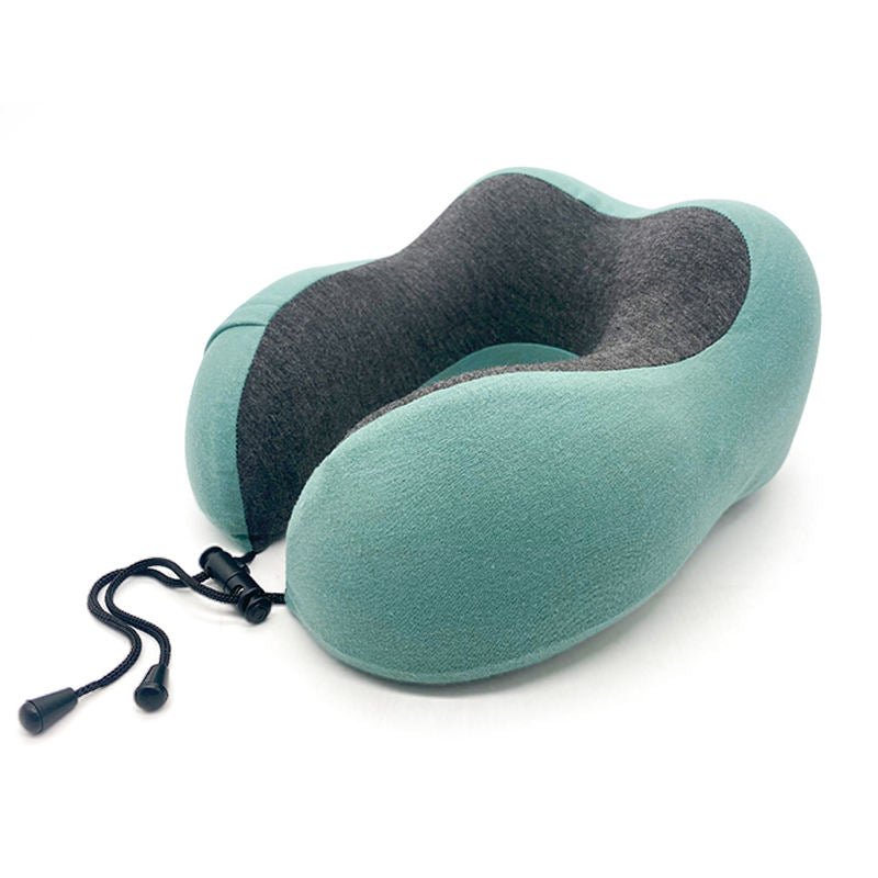 Neck Support Gel Travel Pillow for Neck Massage in Airplanes, Cars, Homes