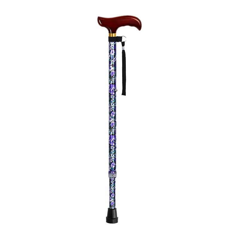 Aluminium Alloy Adjustable Walking Stick for Elderly Men & Women – Folding Walking Cane
