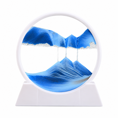 3D Moving Sandscape Glass Art Picture Home Decor