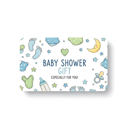 Baby Shower Gift Card Cute Voucher for New Parents