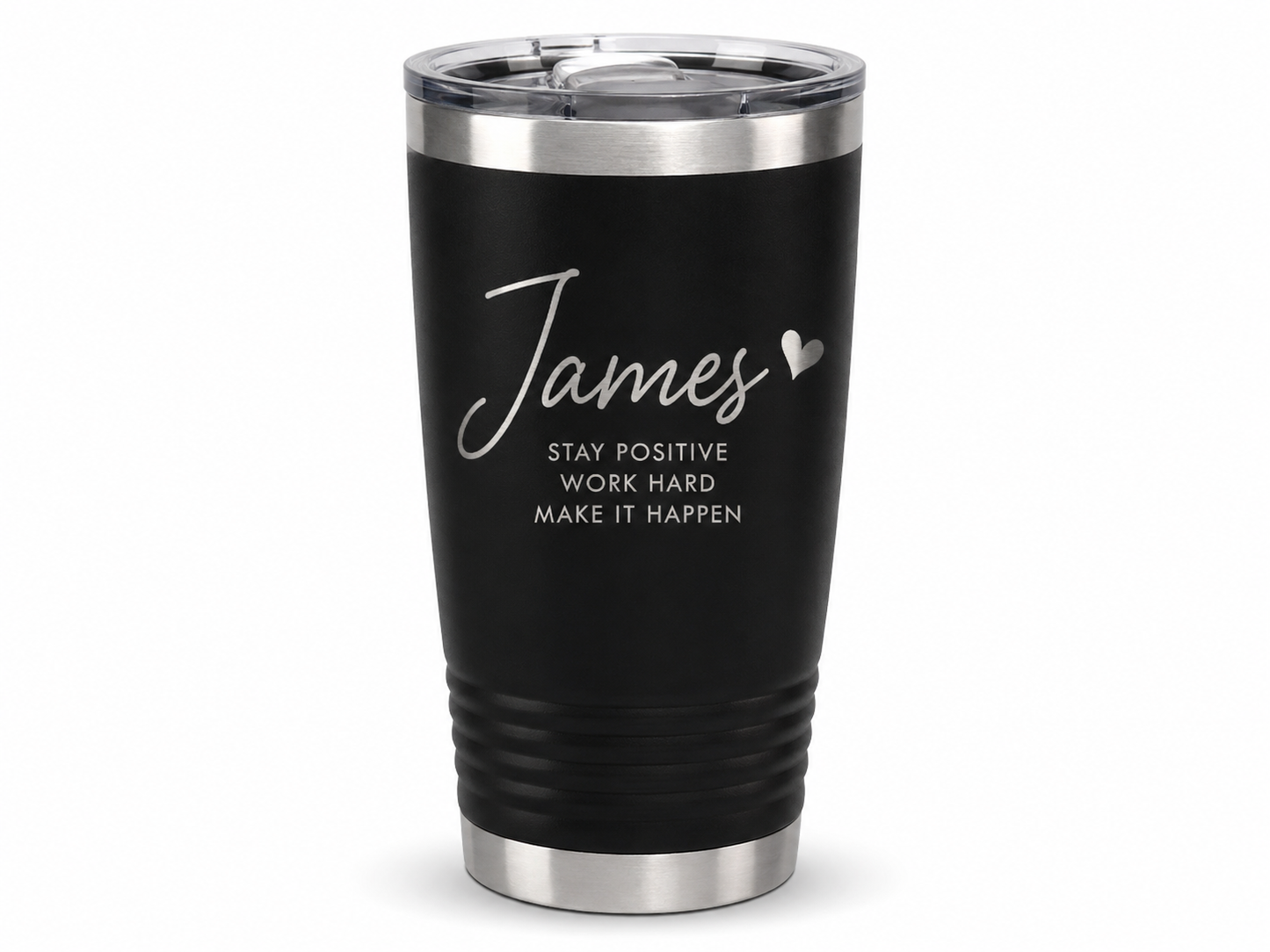 Personalized Stainless Steel Tumbler – Custom Engraved Name Insulated Cup