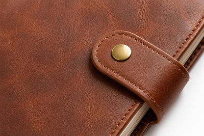 Personalized Leather Journal – Custom Engraved Notebook for Writing & Planning