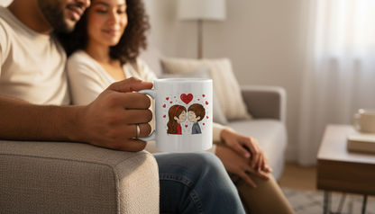 Romantic "I Love You" Ceramic Mug – Valentine's & Anniversary Gift