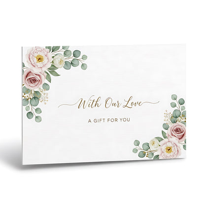 Elegant Wedding Gift Card – Premium Voucher for Couples