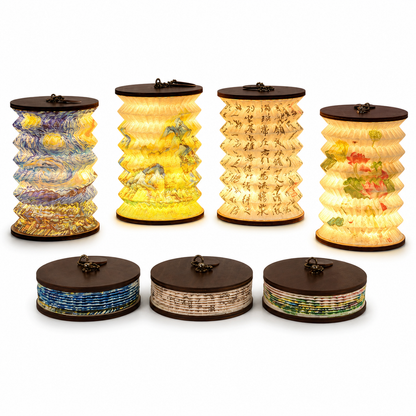 Rechargeable Foldable Lantern Night Light With Dimmer