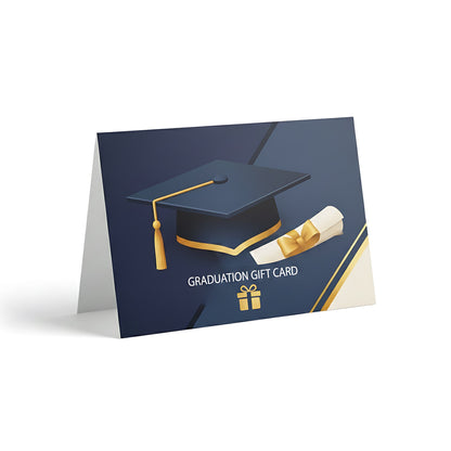 Graduation Gift Card Achievement Celebration Voucher