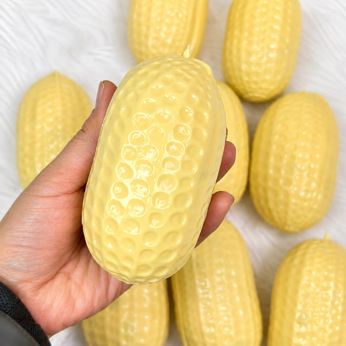 Hot Selling Viral Peanut Squishy Toy – Soft TPR Squeeze Toy