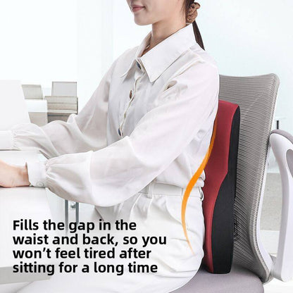 Ergonomic Lumbar Support Cushion for Office Chair and Car Seat