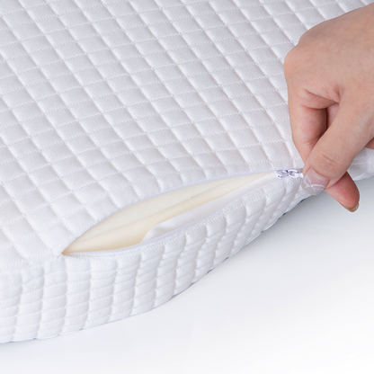 Ergonomic Butterfly Contour Memory Foam Pillow for Sleeping Breathable Neck Cushion