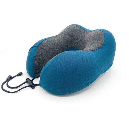 Neck Support Gel Travel Pillow for Neck Massage in Airplanes, Cars, Homes
