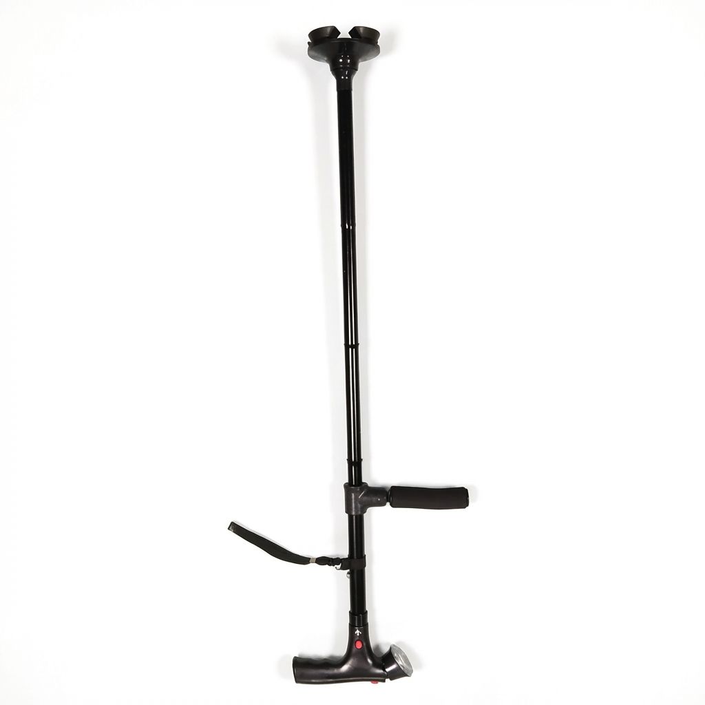 Foldable Adjustable Walking Stick with LED Light & Alarm – Walking Cane for Elderly Men and Women