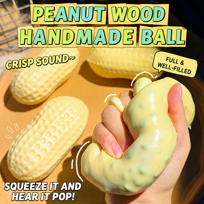 Hot Selling Viral Peanut Squishy Toy – Soft TPR Squeeze Toy