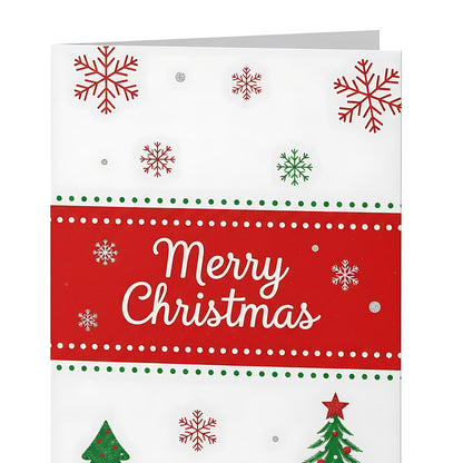 Christmas Gift Card Festive Holiday Voucher