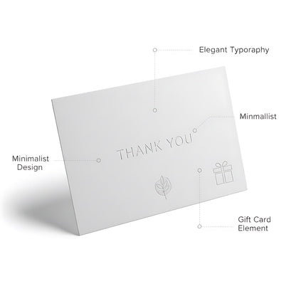 Thank You Gift Card Appreciation Voucher