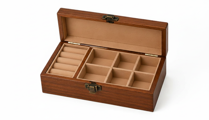 Personalized Wooden Keepsake Box – Custom Engraved Jewelry & Memory Storage