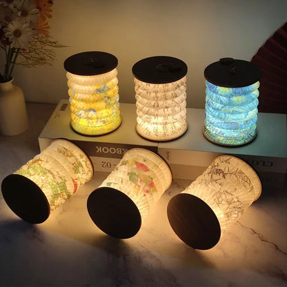 Rechargeable Foldable Lantern Night Light With Dimmer