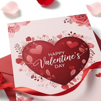 Valentine Gift Card Romantic Voucher for Couples