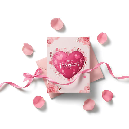 Valentine Gift Card Romantic Voucher for Couples