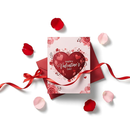 Valentine Gift Card Romantic Voucher for Couples